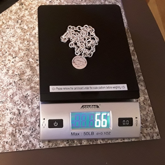 RETURN TO TIFFANY & CO. 925 NECKLACE 20" 66 GRAMS - Picture 3 of 8